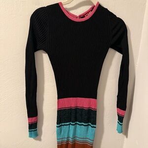 Staud edna stripe dress